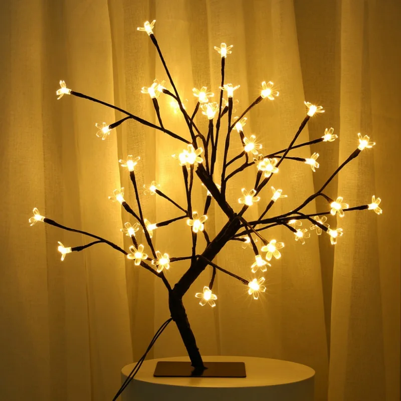 48LED light branch night light Festival Light Branch Sakura tree light branch night light European plug
48LED light branch night light Festival Light Branch Sakura tree light branch night light European plug