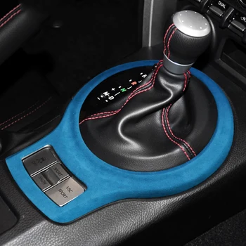 Alcantara Suede Wrapping Auto Central Control Gear Shift Frame ABS Cover Car sticker Decals For Subaru BRZ Toyota 86 2013-2020
Alcantara Suede Wrapping Auto Central Control Gear Shift Frame ABS Cover Car sticker Decals For Subaru BRZ Toyota 86 2013-2020