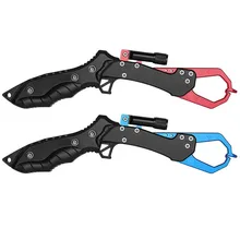 New Collapsible Fishing Grip Aluminium Alloy Fish Lip Grip Fish Hook Controller Adjustable With Connect Ring Fishing Accs
New Collapsible Fishing Grip Aluminium Alloy Fish Lip Grip Fish Hook Controller Adjustable With Connect Ring Fishing Accs