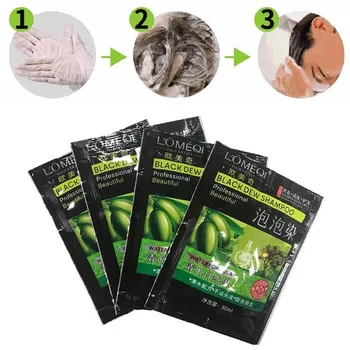 30ml Black Hair Dye Shampoo Modify Cream Hair Color Natural Fast Hair Dye Shampoo For Cover Gray White Hair
30ml Black Hair Dye Shampoo Modify Cream Hair Color Natural Fast Hair Dye Shampoo For Cover Gray White Hair