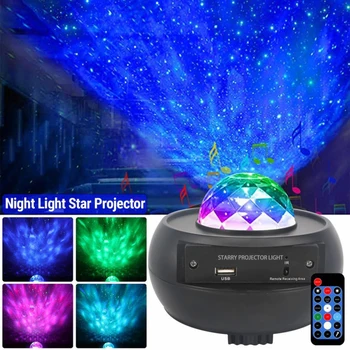Colorful Starry Sky Projector Blueteeth USB Voice Control Music Player LED Night Light USB Charging Projection Lamp Kids Gift
Colorful Starry Sky Projector Blueteeth USB Voice Control Music Player LED Night Light USB Charging Projection Lamp Kids Gift