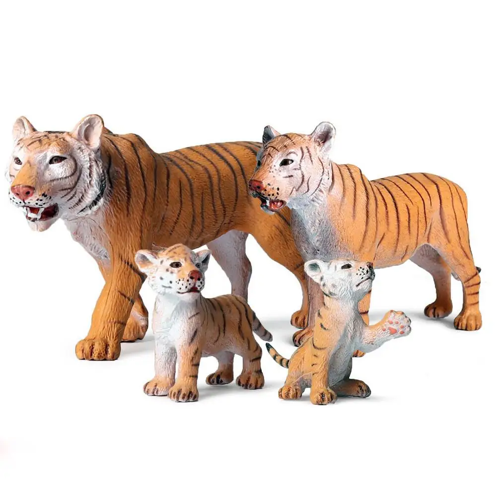1/4Pcs Kids Cute Simulated Solid Tiger Model Action Figure Toy Desktop Ornament Plastic Animal Models Gift For Boys
1/4Pcs Kids Cute Simulated Solid Tiger Model Action Figure Toy Desktop Ornament Plastic Animal Models Gift For Boys