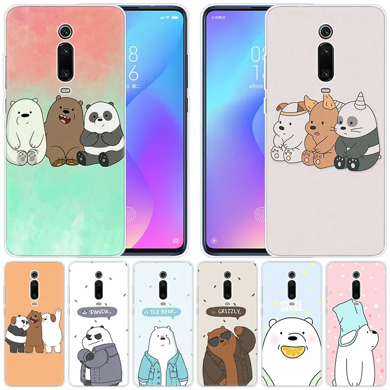 Silicone Case We bare bears party for Xiaomi Pocophone F1 Mi 9T Pro CC9 CC9E 9 9SE 8 A3 A2 Lite A1 5X 6X Mix3 Play Fashion Cover 
Silicone Case We bare bears party for Xiaomi Pocophone F1 Mi 9T Pro CC9 CC9E 9 9SE 8 A3 A2 Lite A1 5X 6X Mix3 Play Fashion Cover