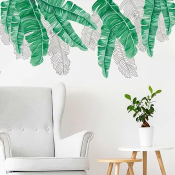 Wall Decor Green Shadow Musa Leaf Wall Sticker Home Wall Decoration Self Adhesive Removable Environmental Protection Pastoral
Wall Decor Green Shadow Musa Leaf Wall Sticker Home Wall Decoration Self Adhesive Removable Environmental Protection Pastoral
