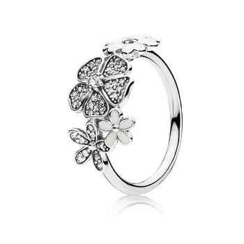 YinDX 925 sterling silver ring sparkling bouquet European women's wedding ring banquet gift fine jewelry 
YinDX 925 sterling silver ring sparkling bouquet European women's wedding ring banquet gift fine jewelry