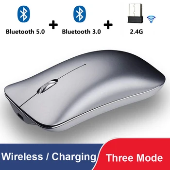 2.4G Wireless Mouse Bluetooth 5.0 3.0 Silent Mouse USB Optical Mice For Macbook Laptop PC Rechargeable Gaming Computer PC Mouse
2.4G Wireless Mouse Bluetooth 5.0 3.0 Silent Mouse USB Optical Mice For Macbook Laptop PC Rechargeable Gaming Computer PC Mouse