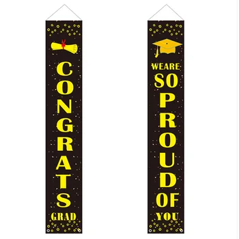 Home Mall Polyester Ceremony Graduation Decorations Hanging Flags Wear Resistant Class Of 2020 Congrats Grad Door Couplet School
Home Mall Polyester Ceremony Graduation Decorations Hanging Flags Wear Resistant Class Of 2020 Congrats Grad Door Couplet School