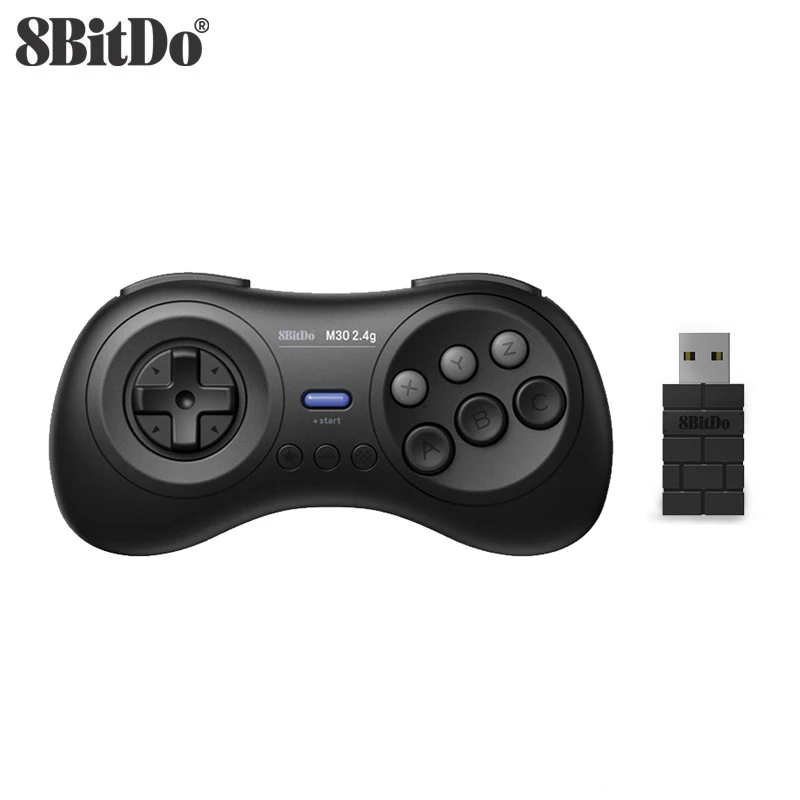 8Bitdo M30 2.4G Mini Wireless Gamepad for Sega Genesis Mini and Mega Drive Mini - Sega Genesis
8Bitdo M30 2.4G Mini Wireless Gamepad for Sega Genesis Mini and Mega Drive Mini - Sega Genesis