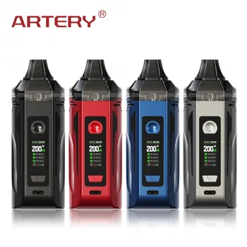 Artery Nugget GT Dual 18650 Pod Mod Kit Powered by 8650 Battery & 8ml Pod & 0.96-inch color screen LED light Vape Kit Vs Vinci X
Artery Nugget GT Dual 18650 Pod Mod Kit Powered by 8650 Battery & 8ml Pod & 0.96-inch color screen LED light Vape Kit Vs Vinci X