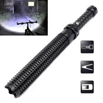 Onever Black Baseball Bat Torch Led Flashlight Q5 Waterproof Telescopic Super Bright Security Light
Onever Black Baseball Bat Torch Led Flashlight Q5 Waterproof Telescopic Super Bright Security Light