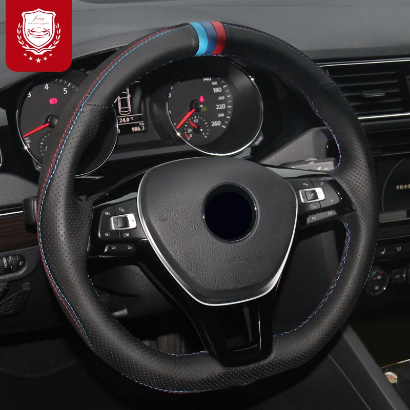 Для VW Golf 7 Sagitar PASSAT Lamando polo MAGOTAN Teramont DIY Нескользящая износостойкая прочная ручная строчка, крышка рулевого колеса
Для VW Golf 7 Sagitar PASSAT Lamando polo MAGOTAN Teramont DIY Нескользящая износостойкая прочная ручная строчка, крышка рулевого колеса