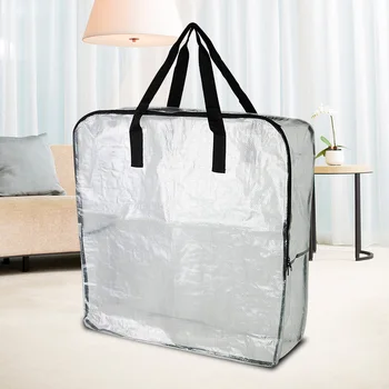 Clear Quilt Storage Bag With Handle Strap Large Capacity Braided Dormitory Foldable PP Moisture Resistant Protective Anti Moth
Clear Quilt Storage Bag With Handle Strap Large Capacity Braided Dormitory Foldable PP Moisture Resistant Protective Anti Moth