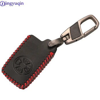 jingyuqin 3 Buttons Car Smart Key Cover Case For Toyota RAV4 2009 2011 RAV 4 Yaris 2011 Keys Keychain Leather Case With Key Ring
jingyuqin 3 Buttons Car Smart Key Cover Case For Toyota RAV4 2009 2011 RAV 4 Yaris 2011 Keys Keychain Leather Case With Key Ring