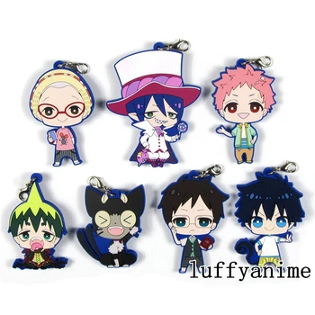 BLUE EXORCIST Rubber mascot pendant Okumura Rin Yukio shima renzou Kuro anime LIGHT HOBBY PVC Phone strap Charm Keychain goods
BLUE EXORCIST Rubber mascot pendant Okumura Rin Yukio shima renzou Kuro anime LIGHT HOBBY PVC Phone strap Charm Keychain goods