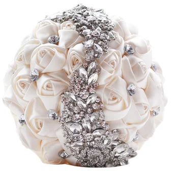 Elegant Bling Pearl Jewelry Wedding Bouquets Handmade Rhinestone Bride Bridesmaid Artificial Flowers Party Wedding Decor LF764
Elegant Bling Pearl Jewelry Wedding Bouquets Handmade Rhinestone Bride Bridesmaid Artificial Flowers Party Wedding Decor LF764
