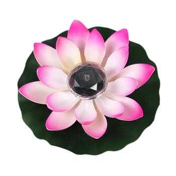 Solar Powered LED Lotus Flower Lamp LED Lotus Wishing Light Floating Pond Decoration Light for Garden Pool Party Decor
Solar Powered LED Lotus Flower Lamp LED Lotus Wishing Light Floating Pond Decoration Light for Garden Pool Party Decor