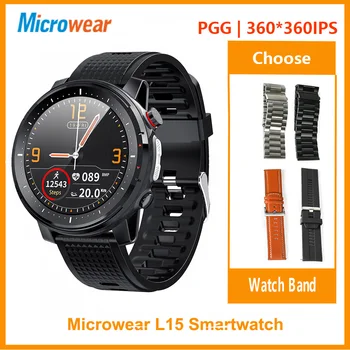 2020 Microwear L15 SmartWatch ECG Heart Rate IP68 Waterproof Blood Pressure Music Control LED Torch Light VS Pl16 l16Smart Watch
2020 Microwear L15 SmartWatch ECG Heart Rate IP68 Waterproof Blood Pressure Music Control LED Torch Light VS Pl16 l16Smart Watch