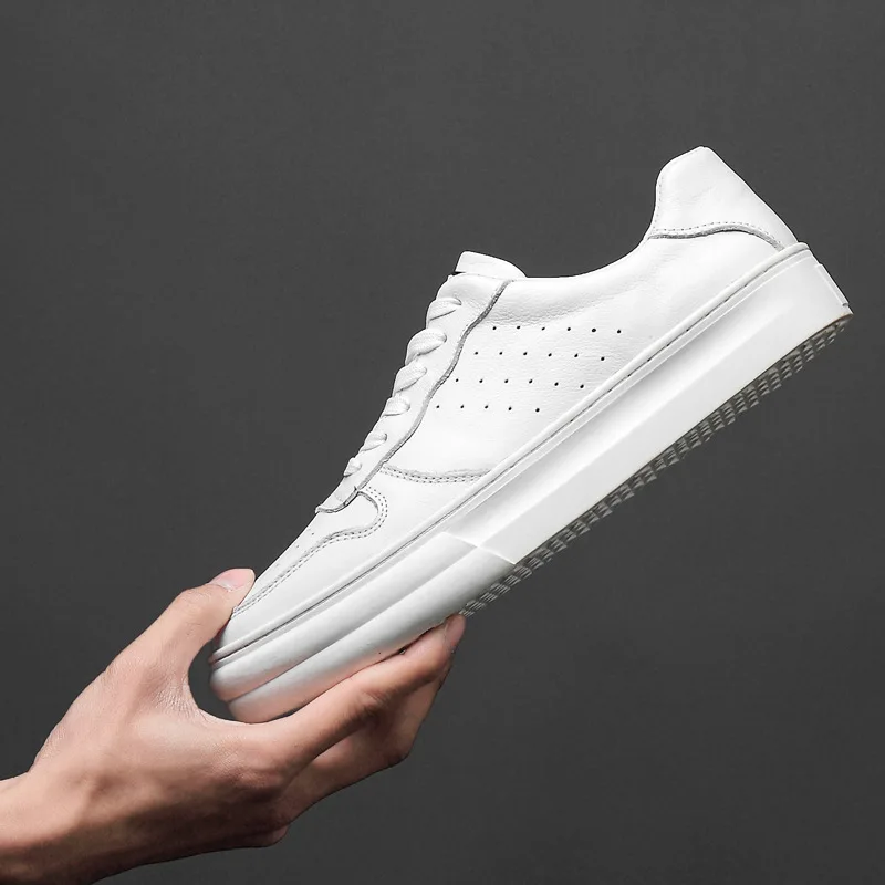 Ozhouzhan Men Genuine Leather Shoes White Shoes 2019 Low Top Cowhide Breathable Korean-style Versatile Youth Small Leather Shoes
Ozhouzhan Men Genuine Leather Shoes White Shoes 2019 Low Top Cowhide Breathable Korean-style Versatile Youth Small Leather Shoes