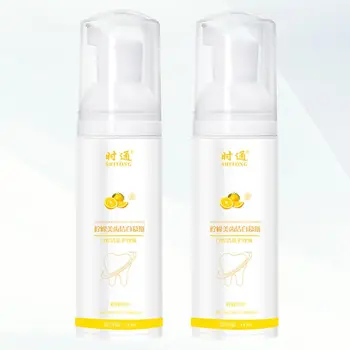 Teeth Cleansing Mousse Lemon Flavor Foam Toothpaste Fresh Breath Bad Removal Whi
Teeth Cleansing Mousse Lemon Flavor Foam Toothpaste Fresh Breath Bad Removal Whi