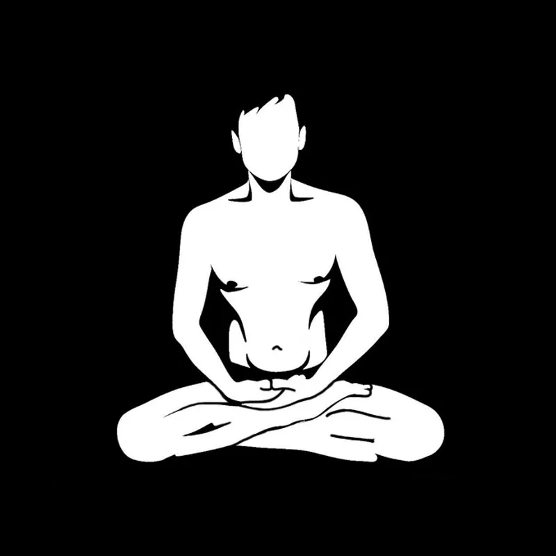 Car Sticker Meditation Decoration Car Sticker PVC Silhouette Graphic Accessories 13* 14.6cm
Car Sticker Meditation Decoration Car Sticker PVC Silhouette Graphic Accessories 13* 14.6cm