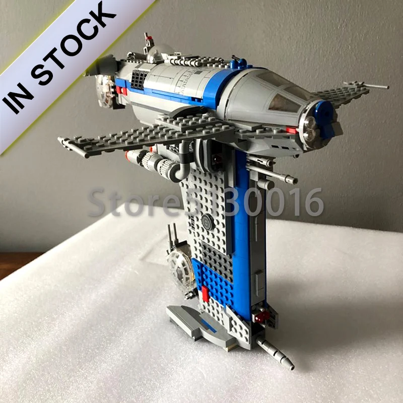 In Stock 05129 Star Series Wars The Resistance Bomber 873Pcs Star Wars Seriers Model Building Blocks Compatible with 75188 10914 
In Stock 05129 Star Series Wars The Resistance Bomber 873Pcs Star Wars Seriers Model Building Blocks Compatible with 75188 10914