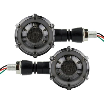 2Pcs Motorcycle Turn Signal Modified Led Two-Color Circular Streamer Turn Signal Indicator with Daytime Running Lights
2Pcs Motorcycle Turn Signal Modified Led Two-Color Circular Streamer Turn Signal Indicator with Daytime Running Lights