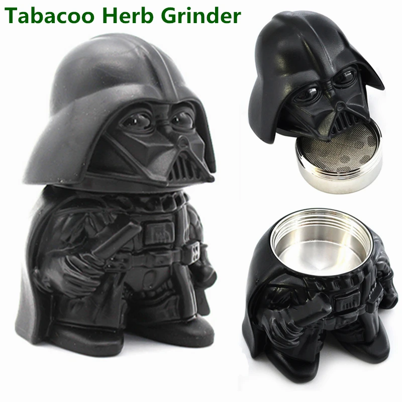 Darth Vader Tobacco Herb Grinder 35mm Metal Zinc Alloy Spice Crusher Smoke Grinders Star Wars Toy Figurine Office Desktop Decor
Darth Vader Tobacco Herb Grinder 35mm Metal Zinc Alloy Spice Crusher Smoke Grinders Star Wars Toy Figurine Office Desktop Decor