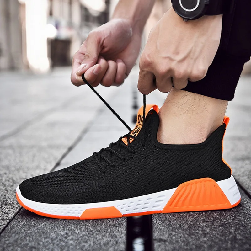 Oeak Men Vulcanize Shoes Men Breathable Sneakers No-slip Male Air Mesh Lace Up Wear-resistant Casual Shoes Tenis Masculino 2019
Oeak Men Vulcanize Shoes Men Breathable Sneakers No-slip Male Air Mesh Lace Up Wear-resistant Casual Shoes Tenis Masculino 2019