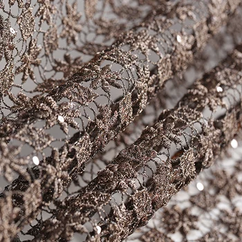 124CM Wide 120G/M Weight Water Soluble Emboroderied Acrylic Lace Fabric for Spring Summer Wedding Evening Dress E1276
124CM Wide 120G/M Weight Water Soluble Emboroderied Acrylic Lace Fabric for Spring Summer Wedding Evening Dress E1276