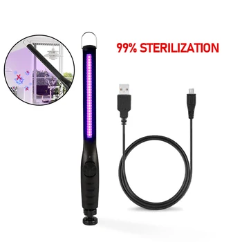 Portable Germicidal Lamp Led Handheld Light Tube Kill Dust Mite High Ozone Eliminator UV Light For Home Office Disinfection
Portable Germicidal Lamp Led Handheld Light Tube Kill Dust Mite High Ozone Eliminator UV Light For Home Office Disinfection