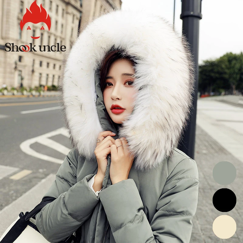 fashion winter duck down jacket women fur coat natural real raccoon fur collar loose long parkas big fur outerwear Detachable
fashion winter duck down jacket women fur coat natural real raccoon fur collar loose long parkas big fur outerwear Detachable