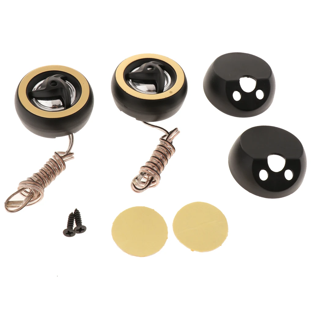 Pair Of 25mm Car Silk Dome Tweeter Speakers Treble Stereo Audio Loudspeaker Pair Of 25mm Car Silk Dome Tweeter Speakers Treble Stereo Audio Loudspeaker