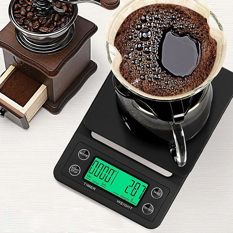 3kg/0.1g 5kg/0.1g Drip Coffee Scale With Timer Portable Electronic Digital Kitchen Scale High Precision LCD Electronic Scales
3kg/0.1g 5kg/0.1g Drip Coffee Scale With Timer Portable Electronic Digital Kitchen Scale High Precision LCD Electronic Scales