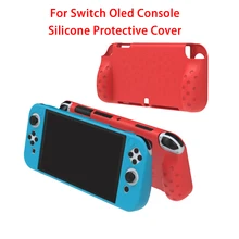 For NS Switch Oled Silicone Case Protective Skin Cover Controller Protection Shell for Nintendo Switch OLED Game Console
For NS Switch Oled Silicone Case Protective Skin Cover Controller Protection Shell for Nintendo Switch OLED Game Console