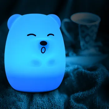 Silicone Touch Sensor Remote Control LED Night Light For Children Baby Kids 8 Colors 3 Modes Bear/Mouse/Rabbit LED USB LED Lamp
Silicone Touch Sensor Remote Control LED Night Light For Children Baby Kids 8 Colors 3 Modes Bear/Mouse/Rabbit LED USB LED Lamp