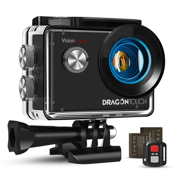 Vision 4 Lite 4K Action Camera 20MP EIS Anti-shake Sport Camera Underwater Waterproof Camera 4K Action Cam Support External Mic
Vision 4 Lite 4K Action Camera 20MP EIS Anti-shake Sport Camera Underwater Waterproof Camera 4K Action Cam Support External Mic