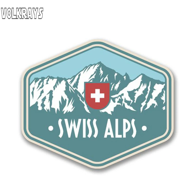 Volkrays Beautiful Car Sticker Swiss Alps Switzerland Vinyl Waterproof Sunscreen Creative Decals Decoration Accessories,13cm*9cm
Volkrays Beautiful Car Sticker Swiss Alps Switzerland Vinyl Waterproof Sunscreen Creative Decals Decoration Accessories,13cm*9cm
