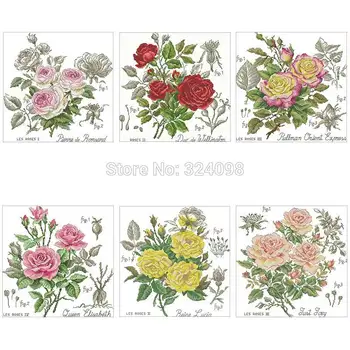 Shadow rose patterns Counted Cross Stitch 11CT 14CT DIY wholesale Chinese Cross Stitch Kits Embroidery Needlework Sets
Shadow rose patterns Counted Cross Stitch 11CT 14CT DIY wholesale Chinese Cross Stitch Kits Embroidery Needlework Sets