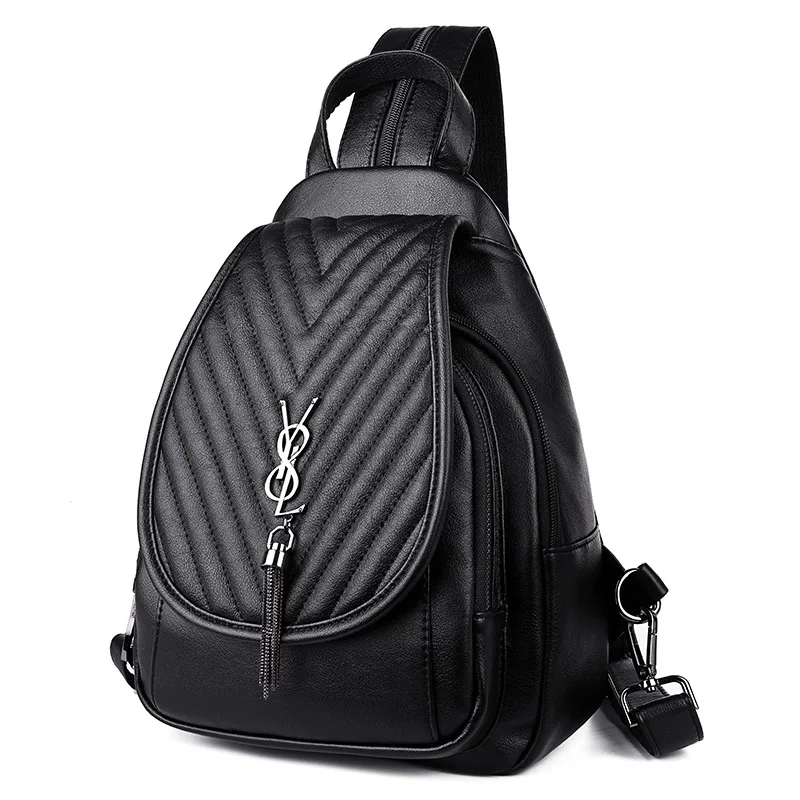 2018 Fashion New Style Pu Soft Leather Backpack Women's Multi-functional Fashion Large Capacity Spiraea Dual Purpose Shoulder Ba
2018 Fashion New Style Pu Soft Leather Backpack Women's Multi-functional Fashion Large Capacity Spiraea Dual Purpose Shoulder Ba