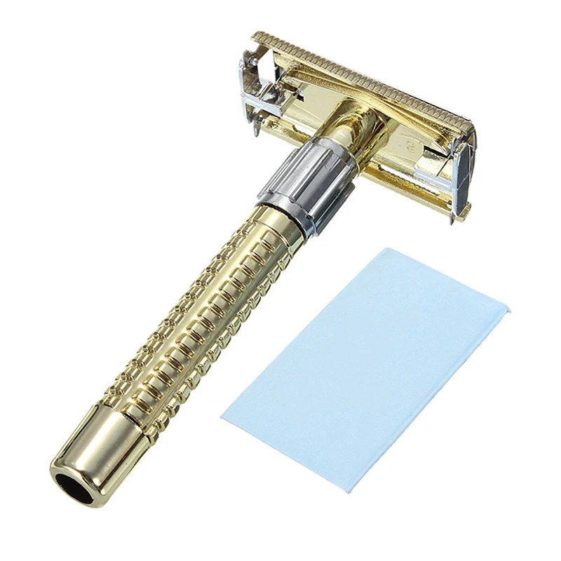Men's Safety Handheld Manual Shaver+Double Edge Safety Razor Blade Box Blades Shaving Machine Men Barber Razor Sharp Tool G0220
Men's Safety Handheld Manual Shaver+Double Edge Safety Razor Blade Box Blades Shaving Machine Men Barber Razor Sharp Tool G0220