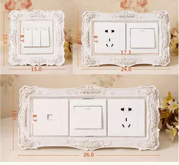 Resin Switch Sticker Switch Picture Frame Power Switch Cover Decoration Socket Set Wall Rustic Adornment Modern Frame for Switch
Resin Switch Sticker Switch Picture Frame Power Switch Cover Decoration Socket Set Wall Rustic Adornment Modern Frame for Switch