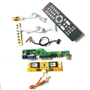 For HSD190ME13-A16/C01 LCD display panel Remote+Inverter+keyboard 4CCFL 30Pin LVDS VGA HDMI AV USB RF T.V53 controller board Kit
For HSD190ME13-A16/C01 LCD display panel Remote+Inverter+keyboard 4CCFL 30Pin LVDS VGA HDMI AV USB RF T.V53 controller board Kit