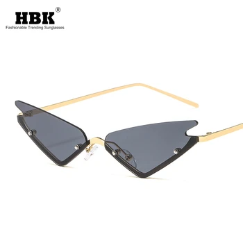 Cat Eye Small Sunglasses Women New Triangle Hippie Cool Sexy Cateye Sun Glasses Men Small Rimless Women Fashion Eyewear Black
Cat Eye Small Sunglasses Women New Triangle Hippie Cool Sexy Cateye Sun Glasses Men Small Rimless Women Fashion Eyewear Black