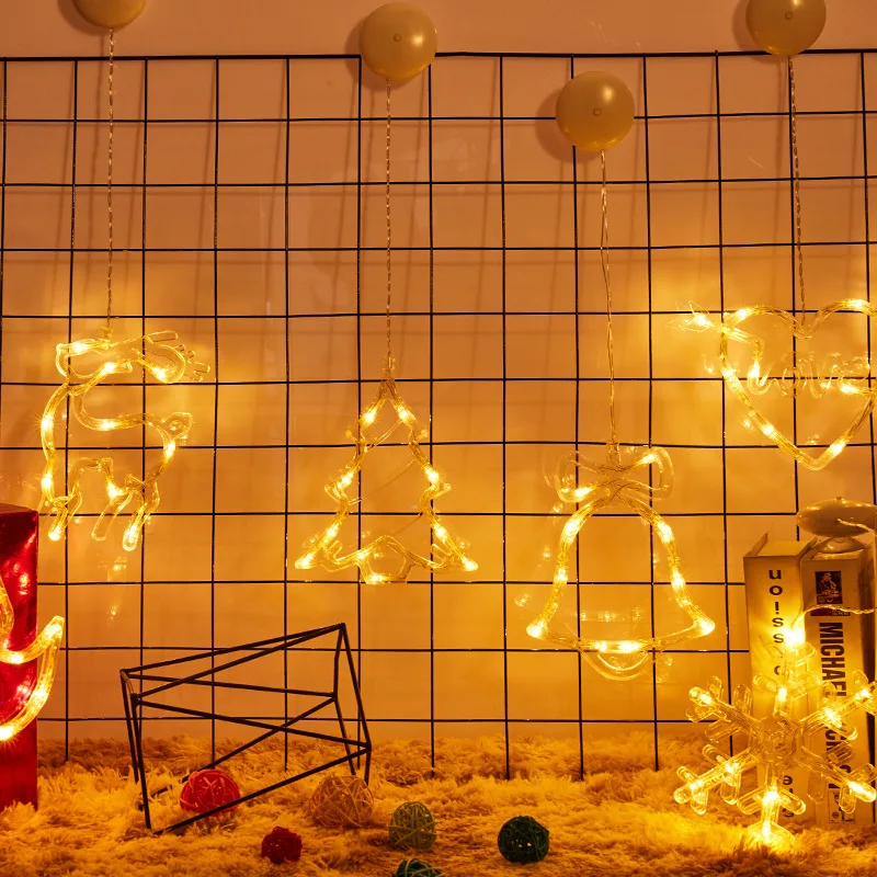 Factory Direct Selling Christmas Glass Shopping Window Sucker Chandelier Decoration Creative Decorative Dressing up Lighting Cha
Factory Direct Selling Christmas Glass Shopping Window Sucker Chandelier Decoration Creative Decorative Dressing up Lighting Cha