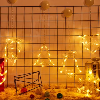 Factory Direct Selling Christmas Glass Shopping Window Sucker Chandelier Decoration Creative Decorative Dressing up Lighting
Factory Direct Selling Christmas Glass Shopping Window Sucker Chandelier Decoration Creative Decorative Dressing up Lighting