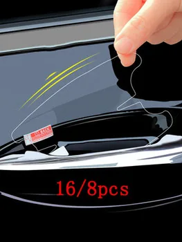 16/8pcs Universal Invisible Transparent Car Door Handle Scratches Protective Protector Films Handle Protection Sticker
16/8pcs Universal Invisible Transparent Car Door Handle Scratches Protective Protector Films Handle Protection Sticker