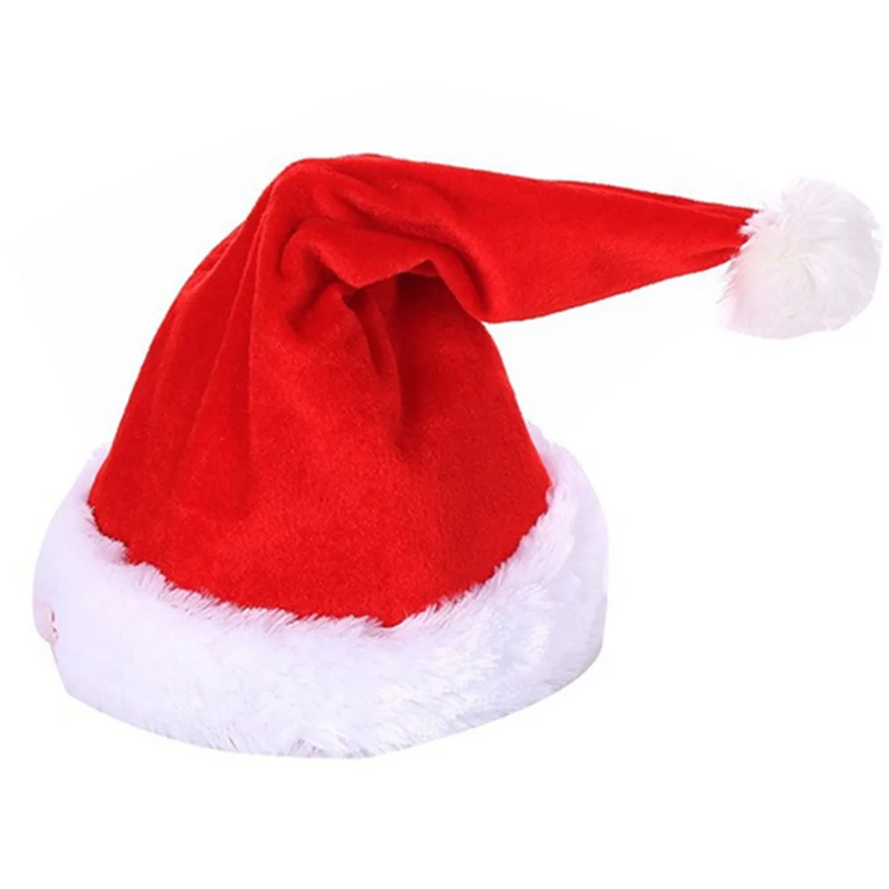 Gift Music Santa Claus Christmas Hat Decoration Soft Ornaments Electric Toys Kids Singing Swing Adults Party Props Warm Funny
Gift Music Santa Claus Christmas Hat Decoration Soft Ornaments Electric Toys Kids Singing Swing Adults Party Props Warm Funny