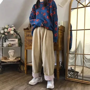 3 Colors Corduroy Loose Wide Leg Pants Men and Women Oversize Solid Straight Harajuku Trousers Hip Hop Zipper Fly Track Pants
3 Colors Corduroy Loose Wide Leg Pants Men and Women Oversize Solid Straight Harajuku Trousers Hip Hop Zipper Fly Track Pants