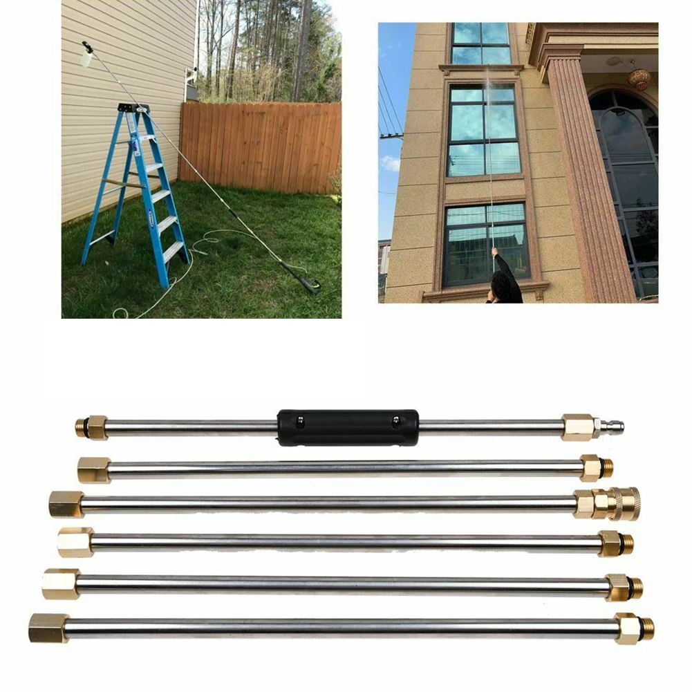 6pcs Car Wash O-Ring Quick Connect Lance Power Tube Rod 4000psi Extension Wand Set Replacement Pressure Washer Adjustable Home
6pcs Car Wash O-Ring Quick Connect Lance Power Tube Rod 4000psi Extension Wand Set Replacement Pressure Washer Adjustable Home
