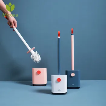 Toilet Brush & Holder Set Rubber Head Cleaning Brush For Toilet Wall Hanging Household Floor Cleaning Bathroom Accessories
Toilet Brush & Holder Set Rubber Head Cleaning Brush For Toilet Wall Hanging Household Floor Cleaning Bathroom Accessories